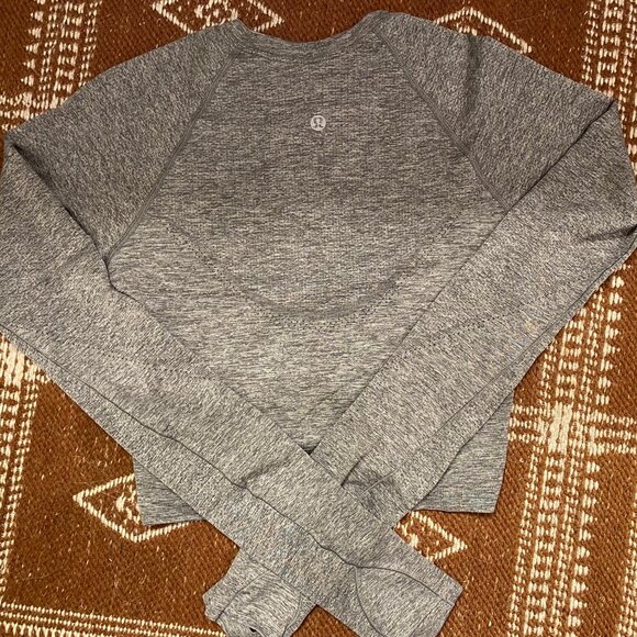 Lululemon Swiftly Tech Cropped Long-Sleeve Shirt 2.0 - Picture 4 of 6